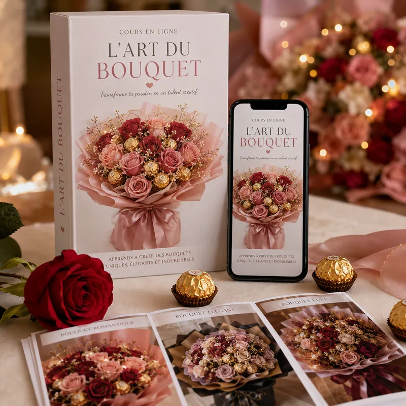 Catalogue de 60 Idées de Bouquets Premium
